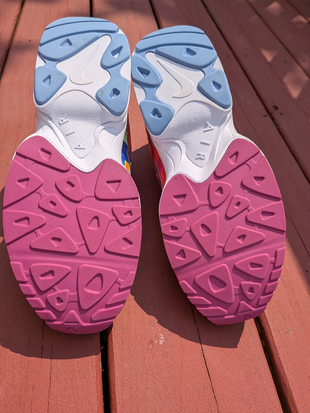 NIKE Air Max 2 Light “Color Switch” Multi-Color 9.5 w/ Extra Laces - Picture 5 of 9